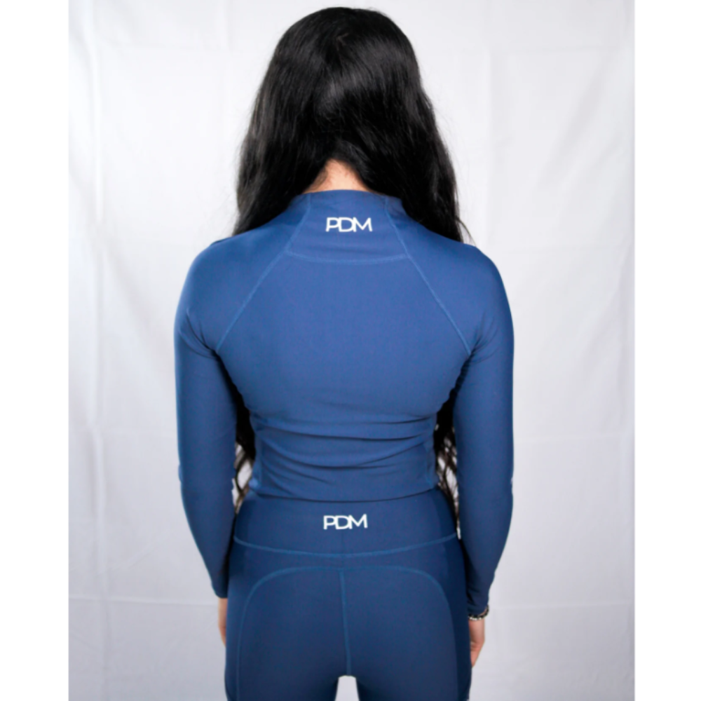 High Performance Long Sleeve Base Layer - Blue