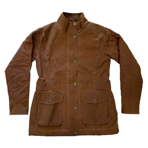 Burke & Wills Womens Darling Jacket- Dark Camel - OnYaHorse Supplies